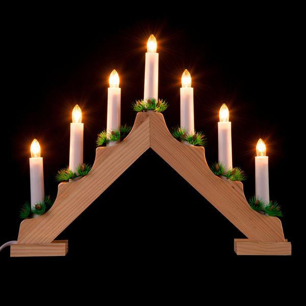 442269 - Christmas Candle Bridge Pine