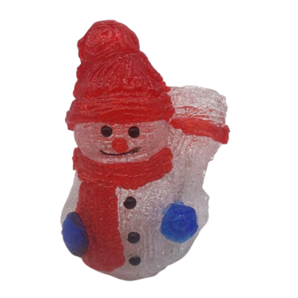 444720 - Christmas Acrylic Snowman 10 LED