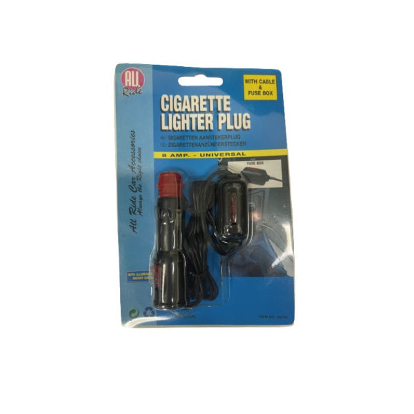 AR28738 - All Ride Cigarette&nbsp; Lighter Plug 8 Amp With Switch