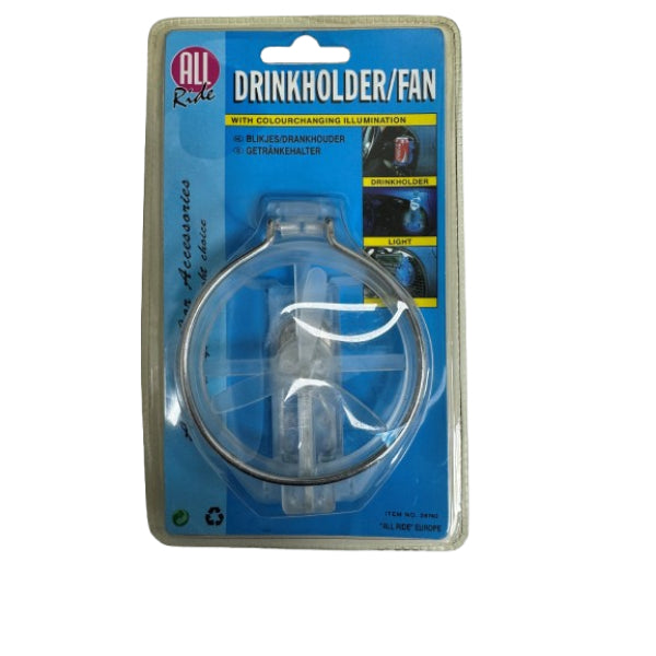 AR28740 - Drink (Can) Holder 'with Fan and Light' 12v White