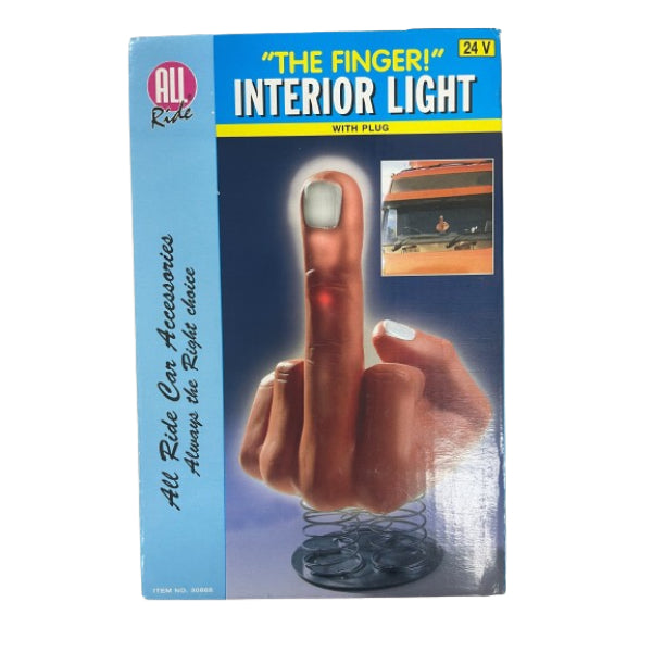 AR30868 - All Ride Dashboard Decoration 'Big Hand And Finger' Light Up 24v