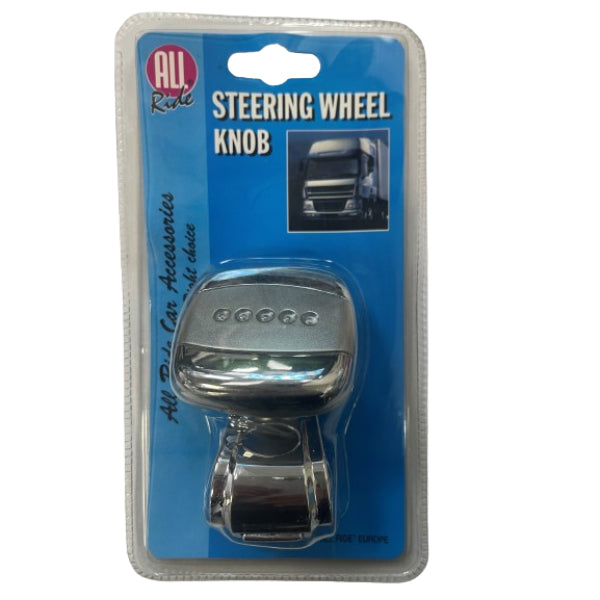 AR88992 - All Ride Steering Wheel Knob Silver