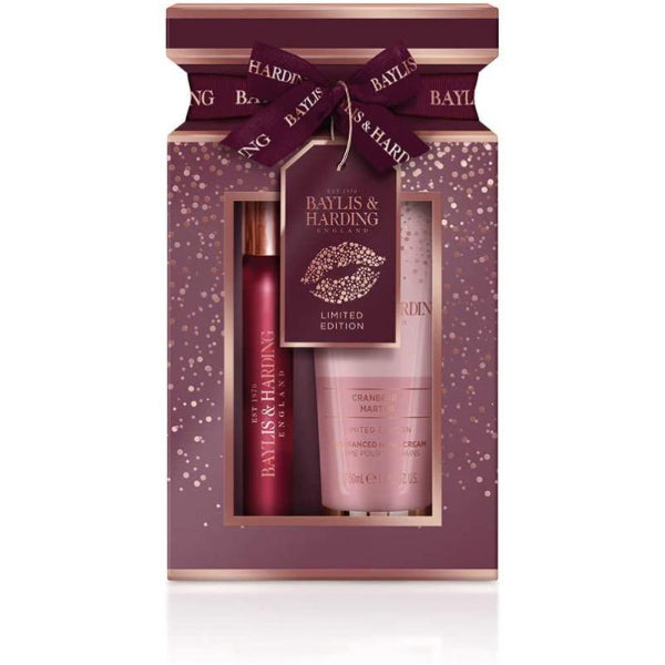 BH20CMCR2P - Cranberry Martini 2 Piece Cracker Set