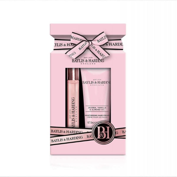 BH20JOCR2P - Jojoba, Vanilla & Almond Oil 2 Piece Cracker Set - Baylis & Harding