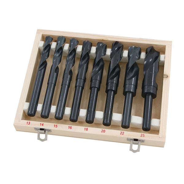 CT0094 - 8 pc HSS Drill Set with Reduced Shank