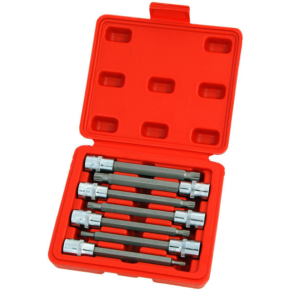 CT0124 - 7pc 3/8in DR Spline Bit Set