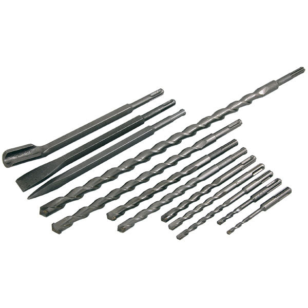 CT0287 - 12pc SDS Drill and Chisel Set