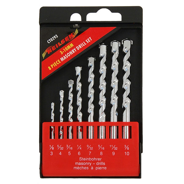 CT0293 - 8pc Masonry Drill Set