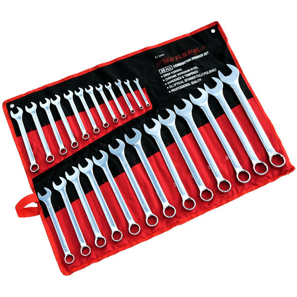 CT0441 - 25pc Combination Spanner Set