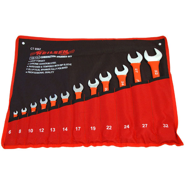 CT0562 - 12pc Combination Spanner Set