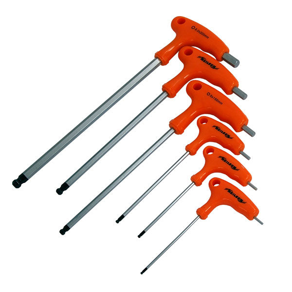 CT0610 - 6pc Ball End Hex Key Set