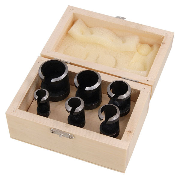 CT0640 - 6pc Wood Plug Cutting Set