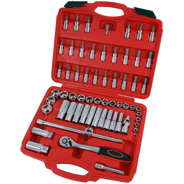 CT0748 - 61pc 3/8in DR Socket And Bit Set