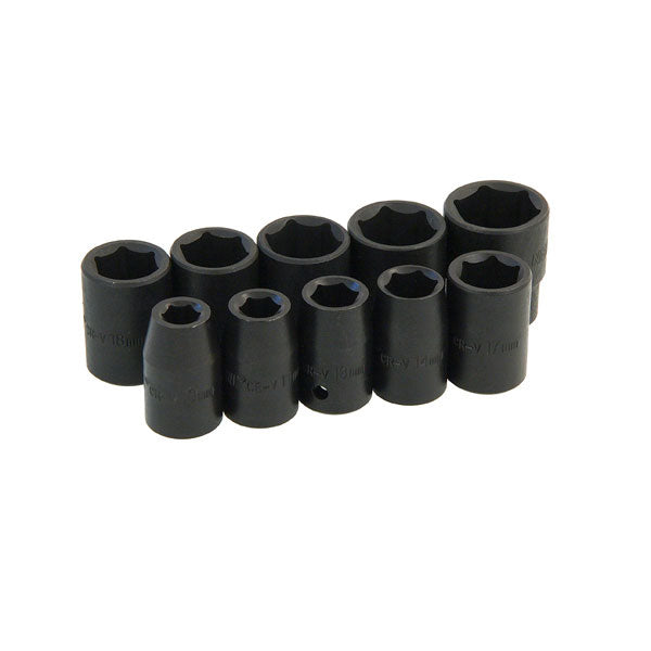 CT0813 - 10pc 1/2in DR Impact Socket Set