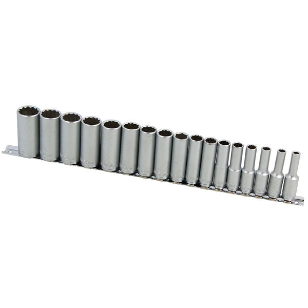 CT0874 - 17pc 3/8in DR Deep Socket Set