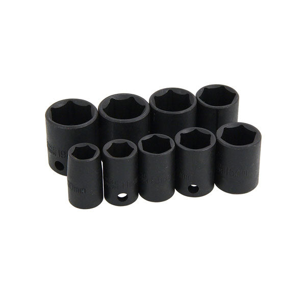 CT0918 - 9pc 3/8in DR Impact Socket Set