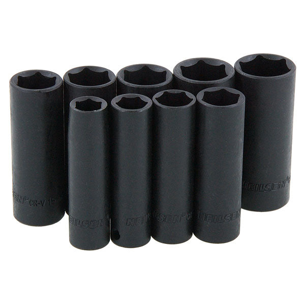 CT0919 - 9pc 3/8in DR Deep Impact Socket Set