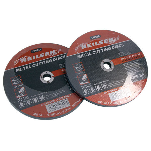 CT0926 - 230mm Metal Cutting Discs 10pc