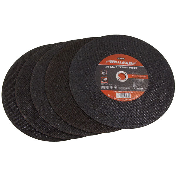 CT0974 - 350mm Metal Cutting Discs 5pc