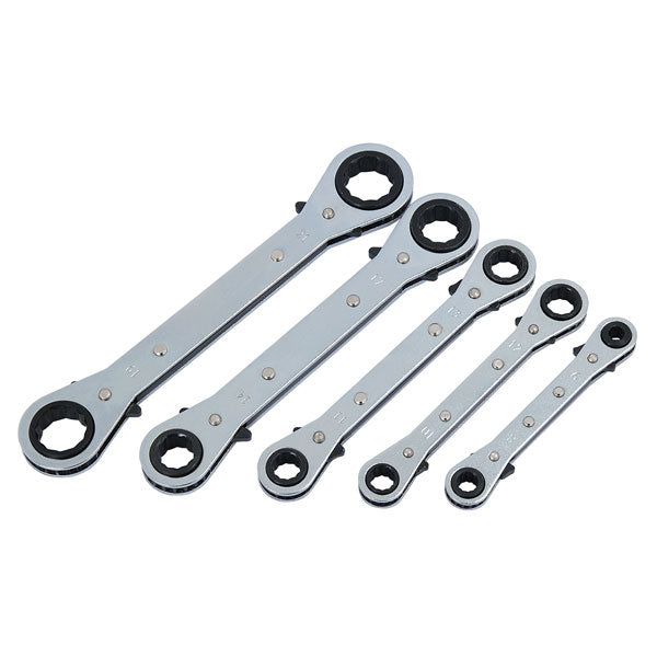 CT1045 - 5pc Ratchet Ring Spanner Set