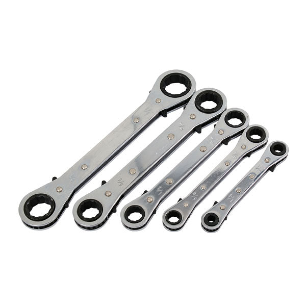 CT1046 - 5pc Ratchet Ring Spanner Set