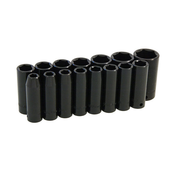 CT1093 - 15pc 1/2in DR Deep Impact Socket Set