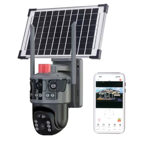 CT1146 - 4G 4MP Wireless Battery IP Camera with Solar Panel