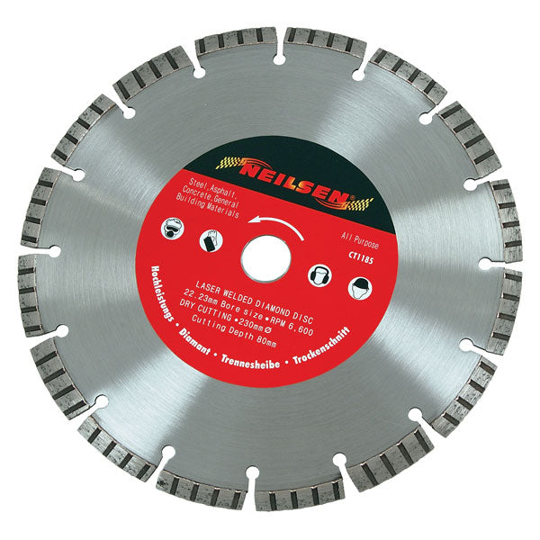 CT1185 - 230mm Diamond Disc