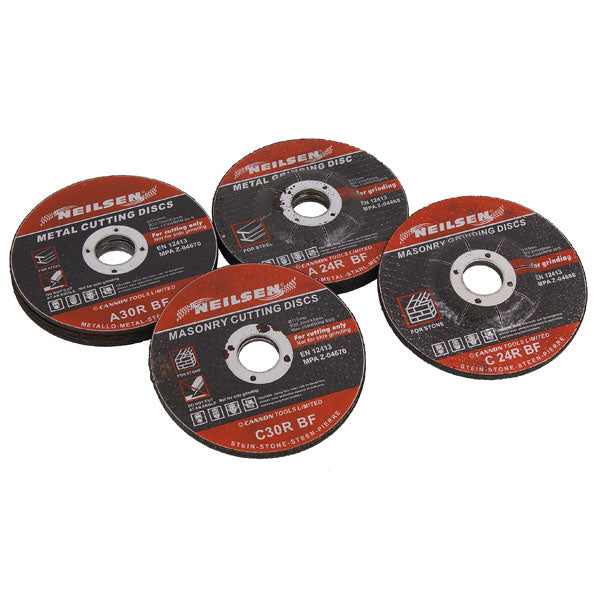CT1188 - 115mm Cutting and Grinding Disc Set 10pc
