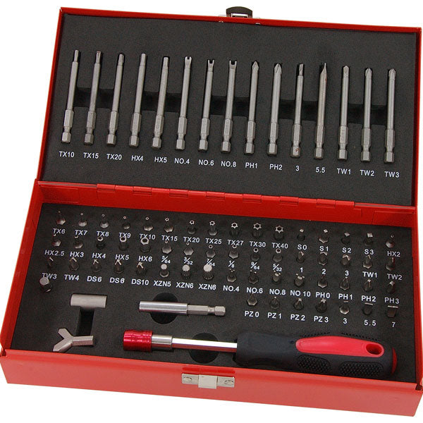 CT1209 - 75pc Security Bit Set