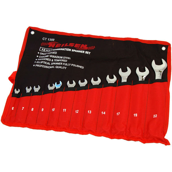 CT1350 - 12pc Combination Spanner Set