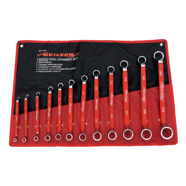 CT1351 - 12pc Ring Spanner Set