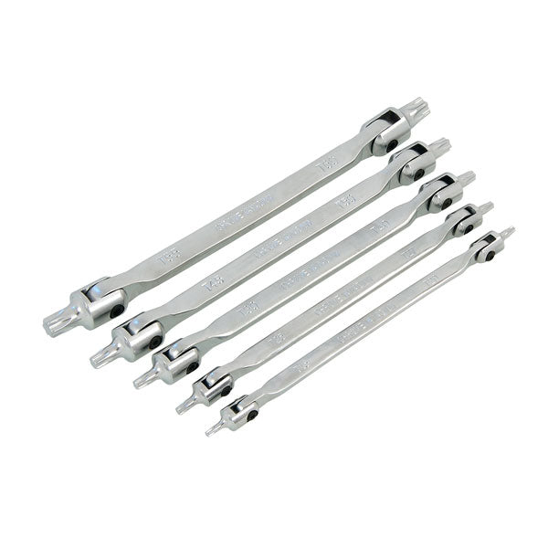 CT1384 - 5pc Swivel Head Star Wrench Set