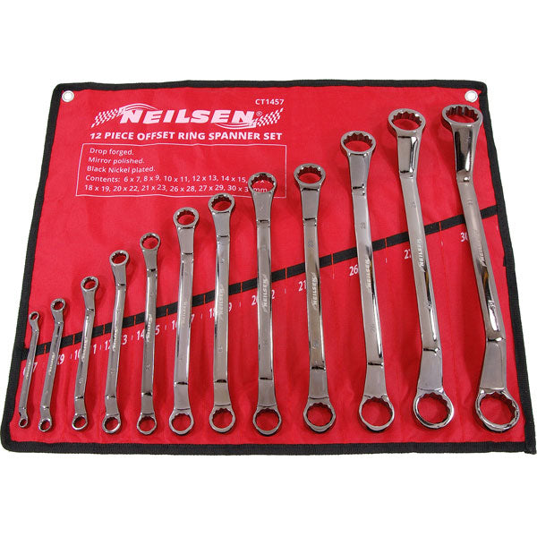 CT1457 - 12pc Ring Spanner Set