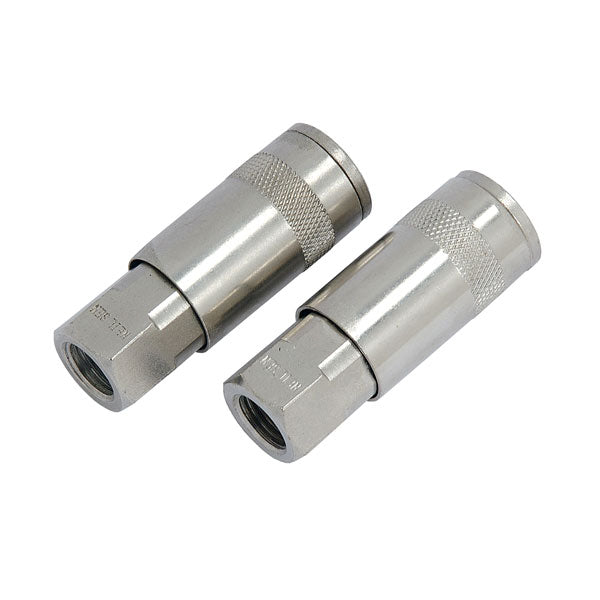 CT1671 - 2pc 1/4in BSP Female Quick Coupler