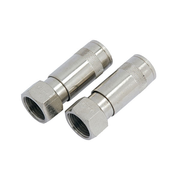 CT1673 - 2pc 1/2in BSP Female Quick Coupler