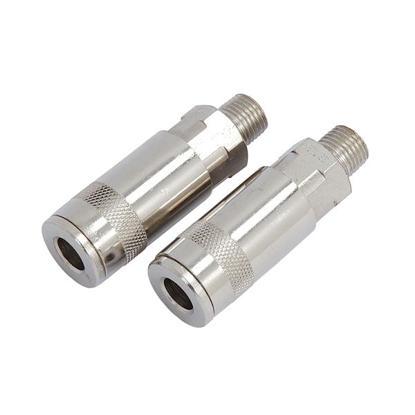 CT1674 - 2pc 1/4in BSP Male Quick Coupler Set