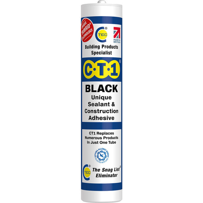 CT1 Adhesive & Sealant 290ml Black (535106)