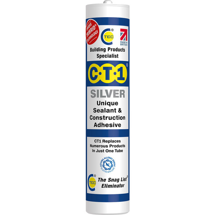 CT1 Adhesive & Sealant 290ml Silver (535706)