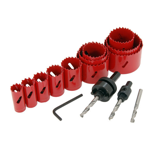 CT2177 - 17pcs Bi-Metal Hole Saw Kit