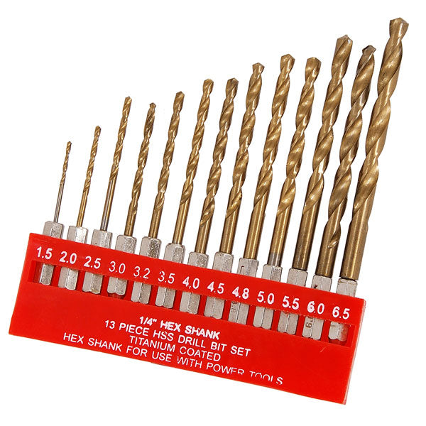 CT2341 - 13pc HSS Drill Set