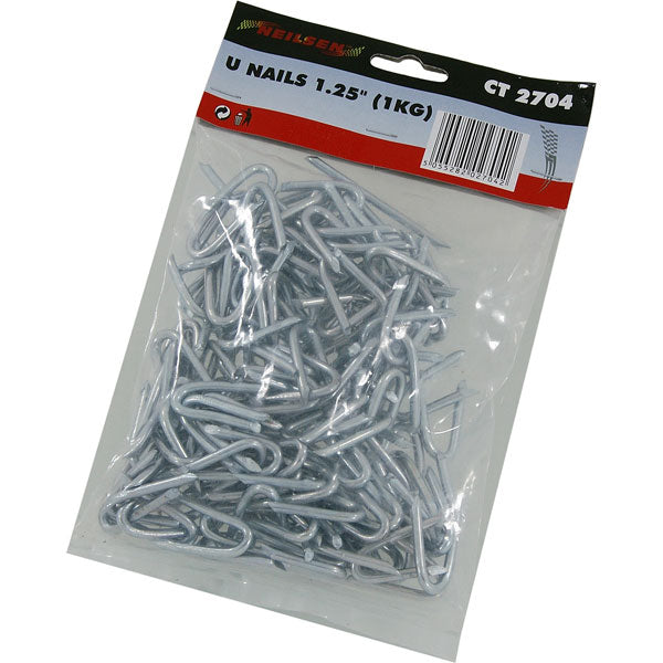 CT2704 - U Nails - 1.25in. / 1kg