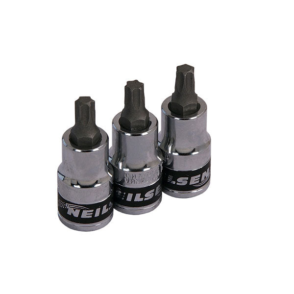 CT3205 - 3pc 1/2in DR T45 Star Plus Bit Set