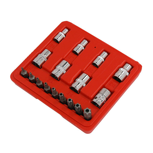 CT3535 - 17pc E-Socket & Star Bit Set