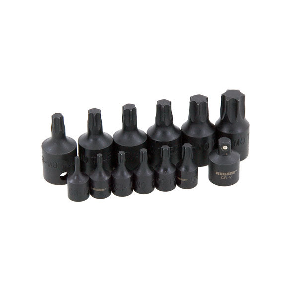 CT3624 - 13pc 1/4in & 3/8in DR Star Bit Set