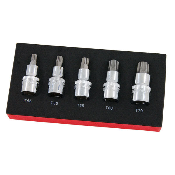 CT3628 - 5pc 1/2in DR Star Plus Bit Set