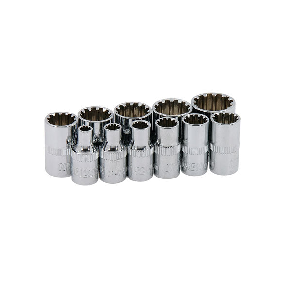 CT3749 - 1/4in Dr 11pc Multi-Fit Socket Set