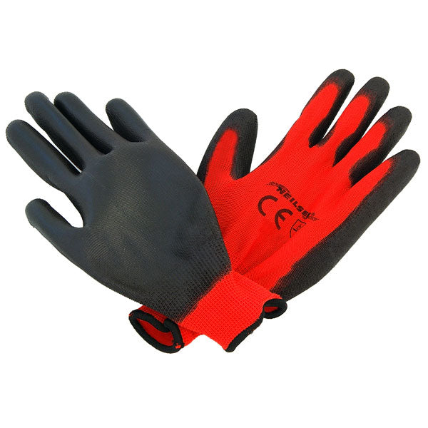 CT3835 - 12 Pairs Of PU Work Gloves Size 9 — Neilsen Tools