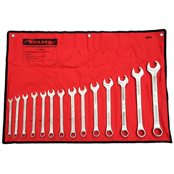 CT4046 - 14pc Combination Spanner Set