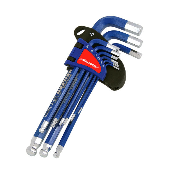 CT4252 - 9pc Ball End Hex Key Set